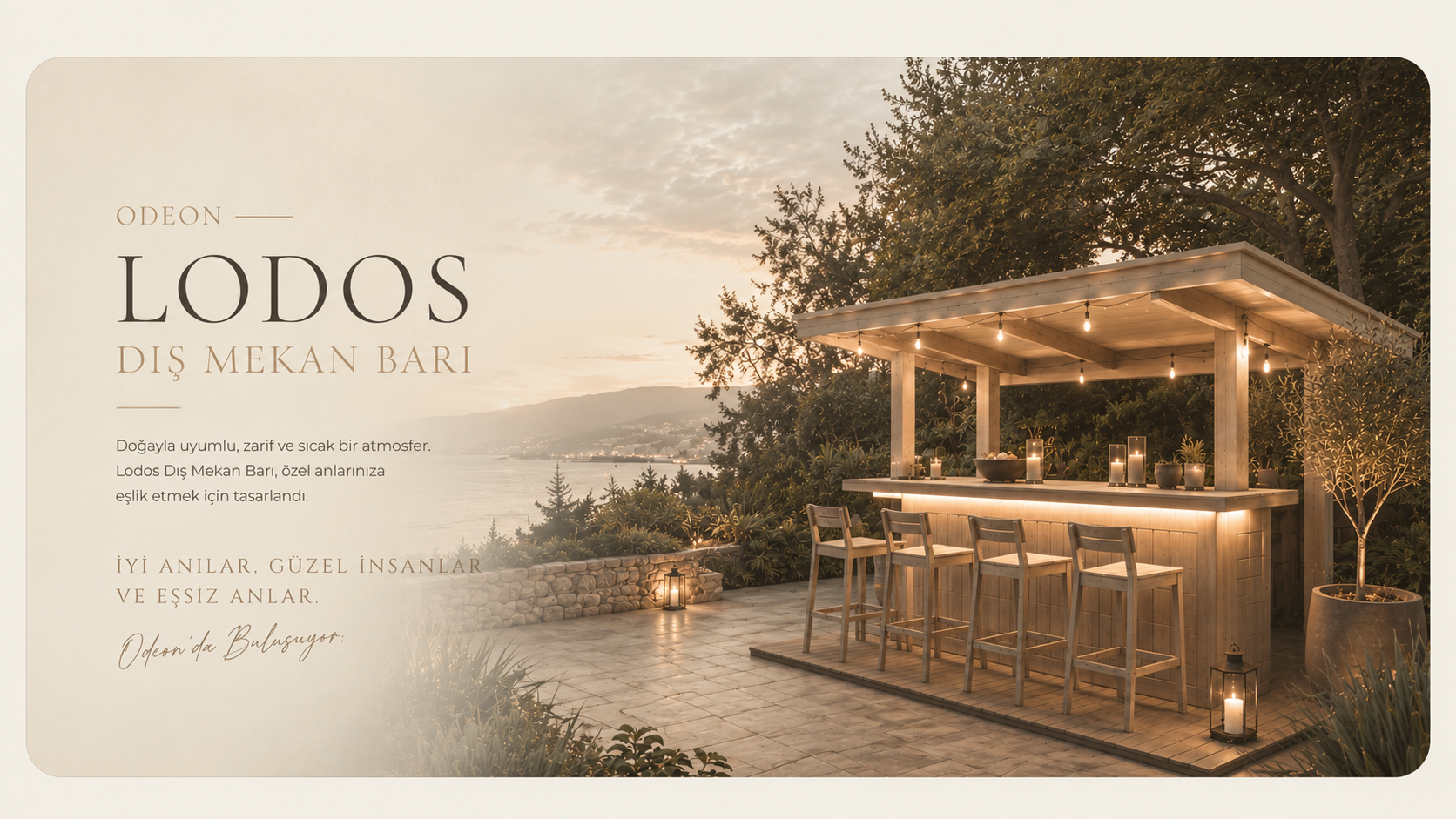 Odeon Lodos, Dış Mekan Barı v2